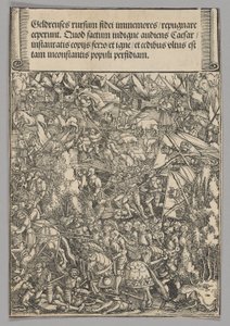 Seconda guerra con Guelders, tavola 19 da Scene storiche della vita dell