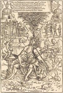 Apollo sul Parnaso da Hans Süss von Kulmbach