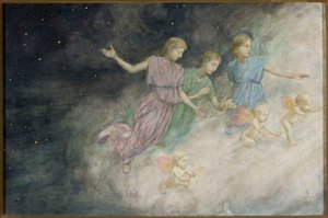 Angeli - Annunciazione da Hans Thoma