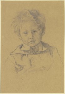 Ritratto infantile del figlio di Victor Müller da Hans Thoma