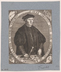Ritratto di Christoph II Kreß von Kressenstein da Hans Troschel