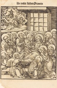 La morte della Vergine da Hans Wechtlin I