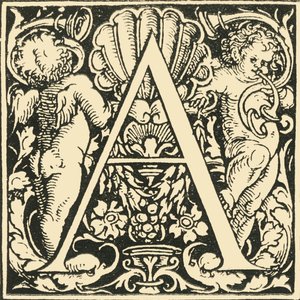 A - Un alfabeto di Hans Weiditz, c1520-1521, 1908 da Hans Weiditz