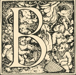 B - Un alfabeto di Hans Weiditz, c1520-1521, 1908