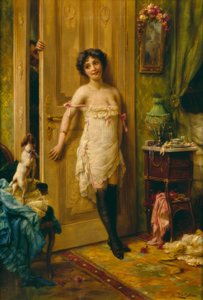 Un ammiratore ardente da Hans Zatzka