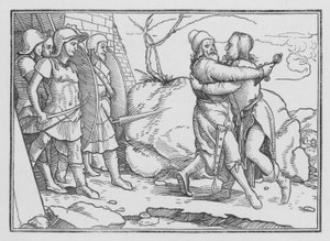 Amasa è Ucciso da Joab, 2 Samuele XX, 10 da Hans after Holbein the Younger