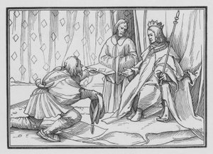 Hiram Manda a Congratularsi con Salomone, 1 Re V, 1 da Hans after Holbein the Younger