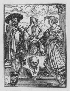 La danza della morte di Holbein: Lo stemma allegorico della morte