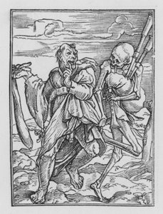 La danza della morte di Holbein: Il folle idiota