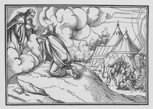Mosè Consacra Aronne e i Suoi Figli, Levitico VIII, 1-3 da Hans after Holbein the Younger