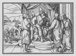 Il Faraone Rimprovera Mosè e Aronne per il Loro Messaggio, Esodo V, 2