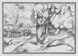 Le Offerte Bruciate, Levitico I, 2 da Hans after Holbein the Younger