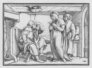 Tobia diventa cieco, Tobia II, 10 da Hans after Holbein the Younger