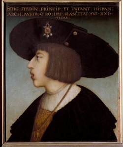 Ritratto di Ferdinando I, Sacro Romano Imperatore e Re di Boemia e Ungheria, all
