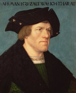 Ritratto di un uomo rasato, 1521