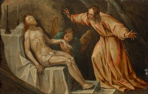 Compianto su Cristo da Hans von Aachen