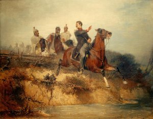 Scena dalle guerre di liberazione da Hans von Marées