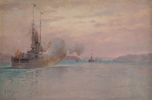 Il bombardamento navale russo del Bosforo da Hansen