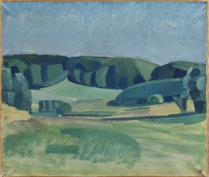 Paesaggio vicino a Bistrup da Harald Giersing