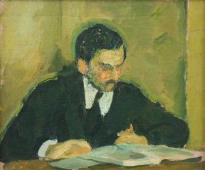 Il pittore Ernst Goldschmidt da Harald Giersing