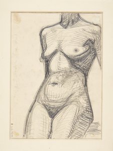 Torso di modello femminile da Harald Giersing