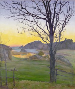 Paesaggio autunnale da Harald Oscar Sohlberg