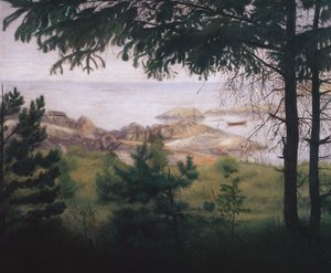 Vicino al mare da Harald Oscar Sohlberg