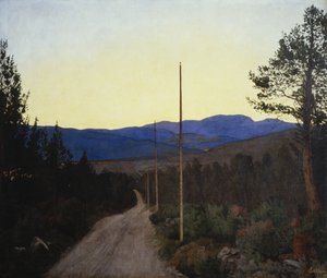 Testa di campagna, Landevei da Harald Oscar Sohlberg