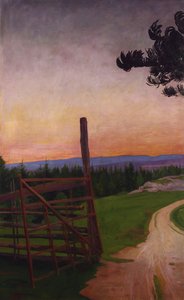 Strada di campagna da Harald Oscar Sohlberg
