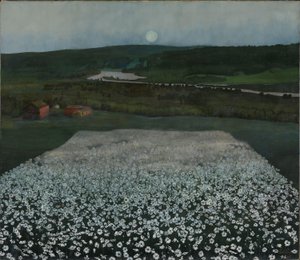 Prato fiorito nel Nord da Harald Oscar Sohlberg