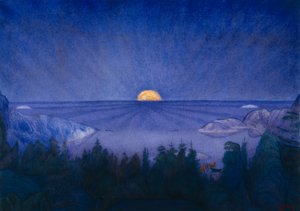 Sorgere della luna