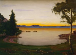 Sera tranquilla, Nærsnes da Harald Oscar Sohlberg