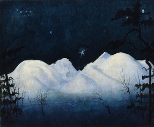 Notti invernali in montagna da Harald Oscar Sohlberg