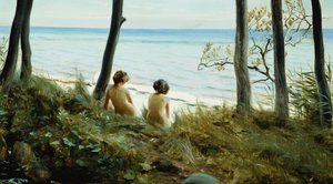 Sulla Spiaggia da Harald Slott Moller