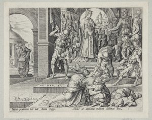 Atalia distrugge la progenie reale