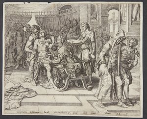 La circoncisione di Sichem da Harmen Jansz. Muller