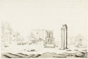 Rovine del Campo Vaccino nel Foro Romano