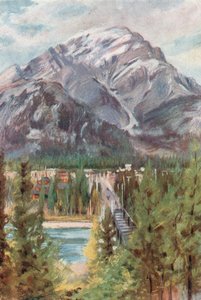 Monte Cascade, Banff da Harold Copping
