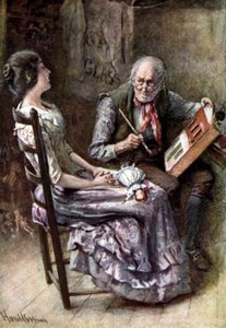 Il Grillo del Focolare di Charles Dickens da Harold Copping