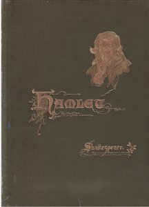 Progettazione della copertina anteriore (illustrazione da Amleto) da Harold Copping