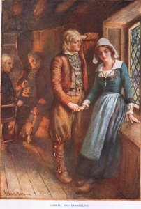 Gabriele ed Evangeline da Harold Copping