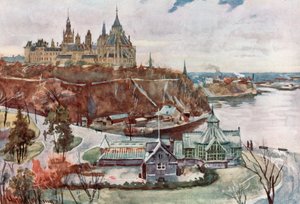 Parlamento, Ottawa da Harold Copping