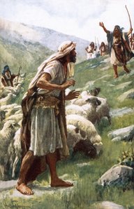 Giacobbe ed Esaù da Harold Copping