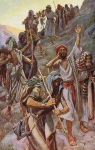 Antico Testamento: "Una terra che scorre latte e miele" da Harold Copping