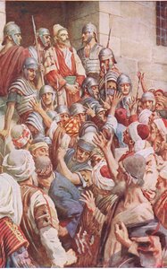 San Paolo a Gerusalemme, illustrazione da Harold Copping Pictures: The Crown Series, c.1920s da Harold Copping