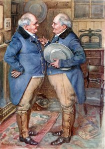 I fratelli Cheeryble da Harold Copping