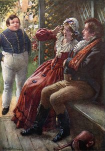 Il ragazzo grasso sveglio da Harold Copping