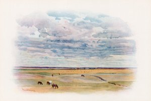 La prateria a Elstow, Saskatchewan da Harold Copping