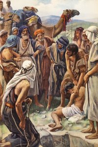 La vendita di Giuseppe da Harold Copping