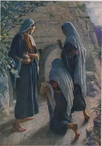 Le donne al sepolcro, illustrazione da 